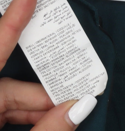 Puma Men's Green Short Sleeve Logo T-Shirt Size S