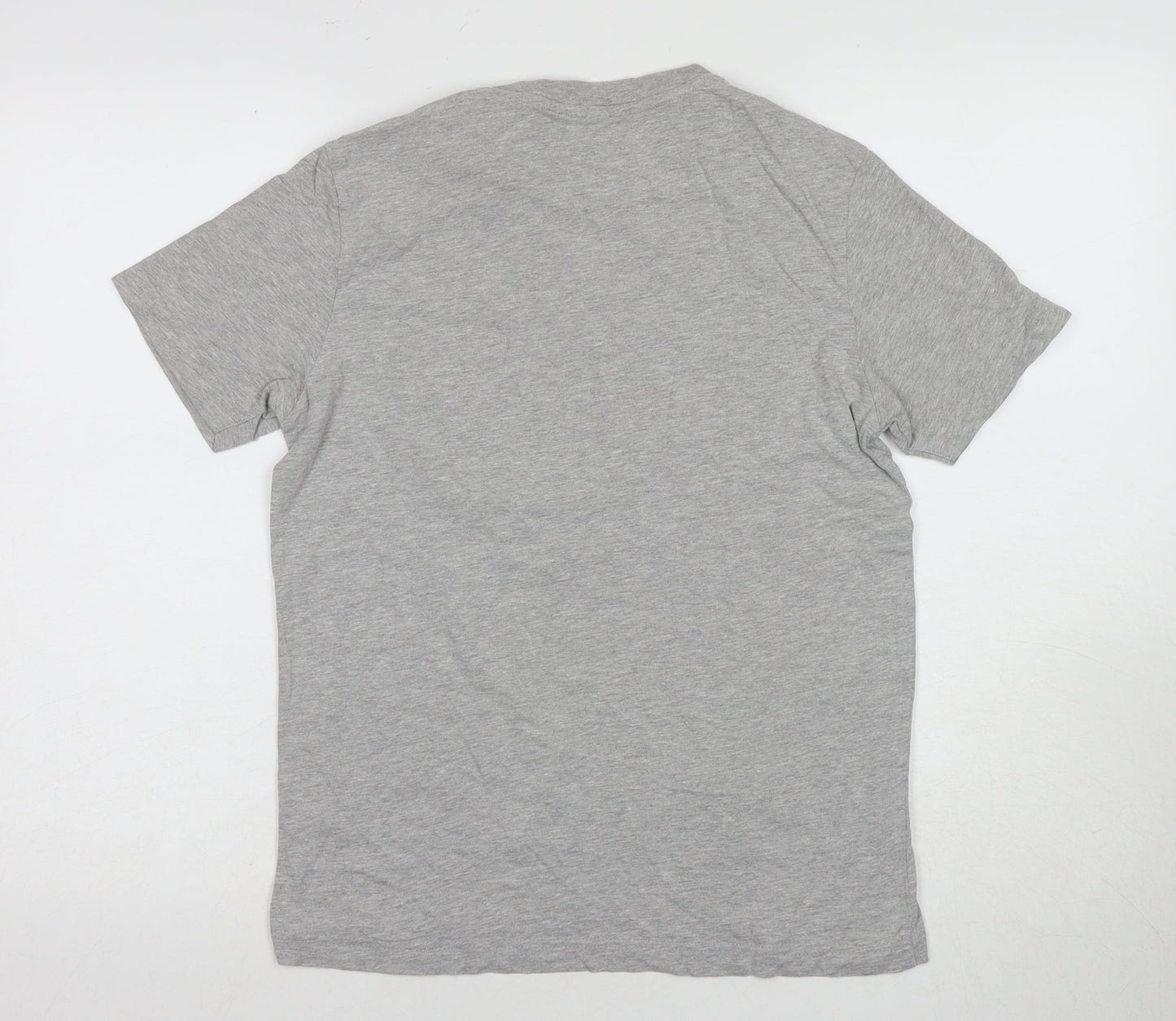 Free Soul Men's Grey Graphic T-Shirt Regular Size S