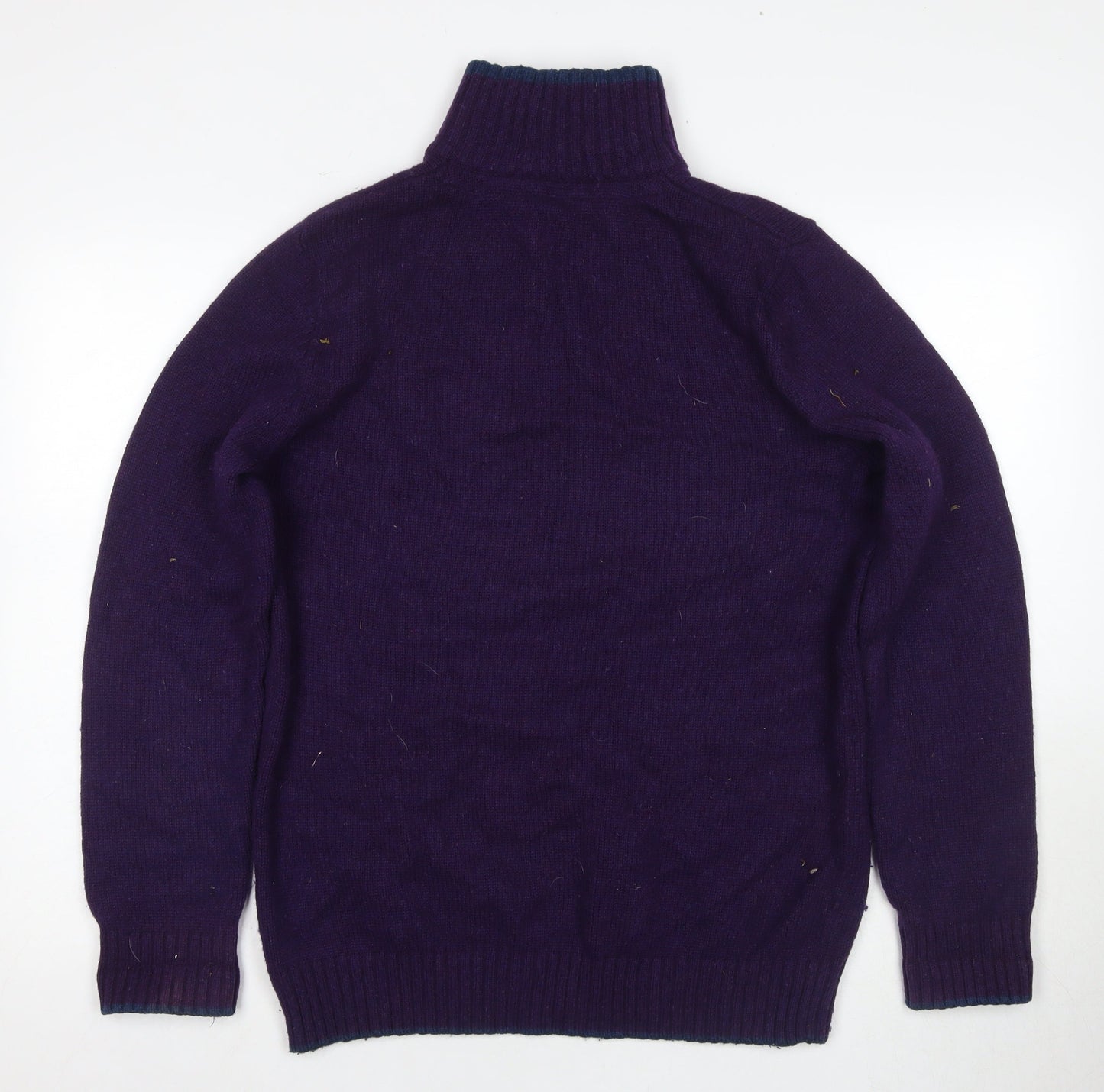 Womens UK Size M Crew Clothing Co. Purple Pullover Jumper