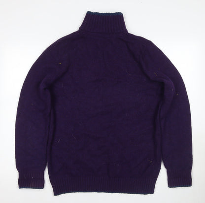 Womens UK Size M Crew Clothing Co. Purple Pullover Jumper