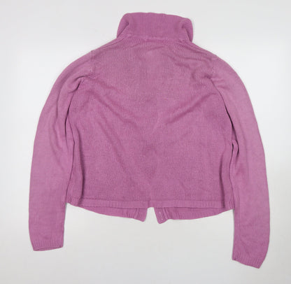 Womens UK Size 14 EWM Pure Classics Pink Cardigan Jumper