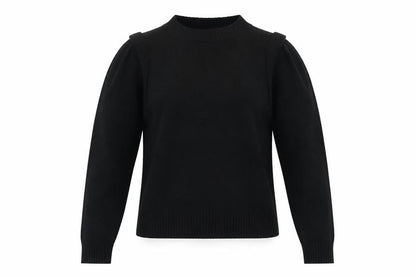Womens UK Size 8 DKNY Black Pullover Jumper