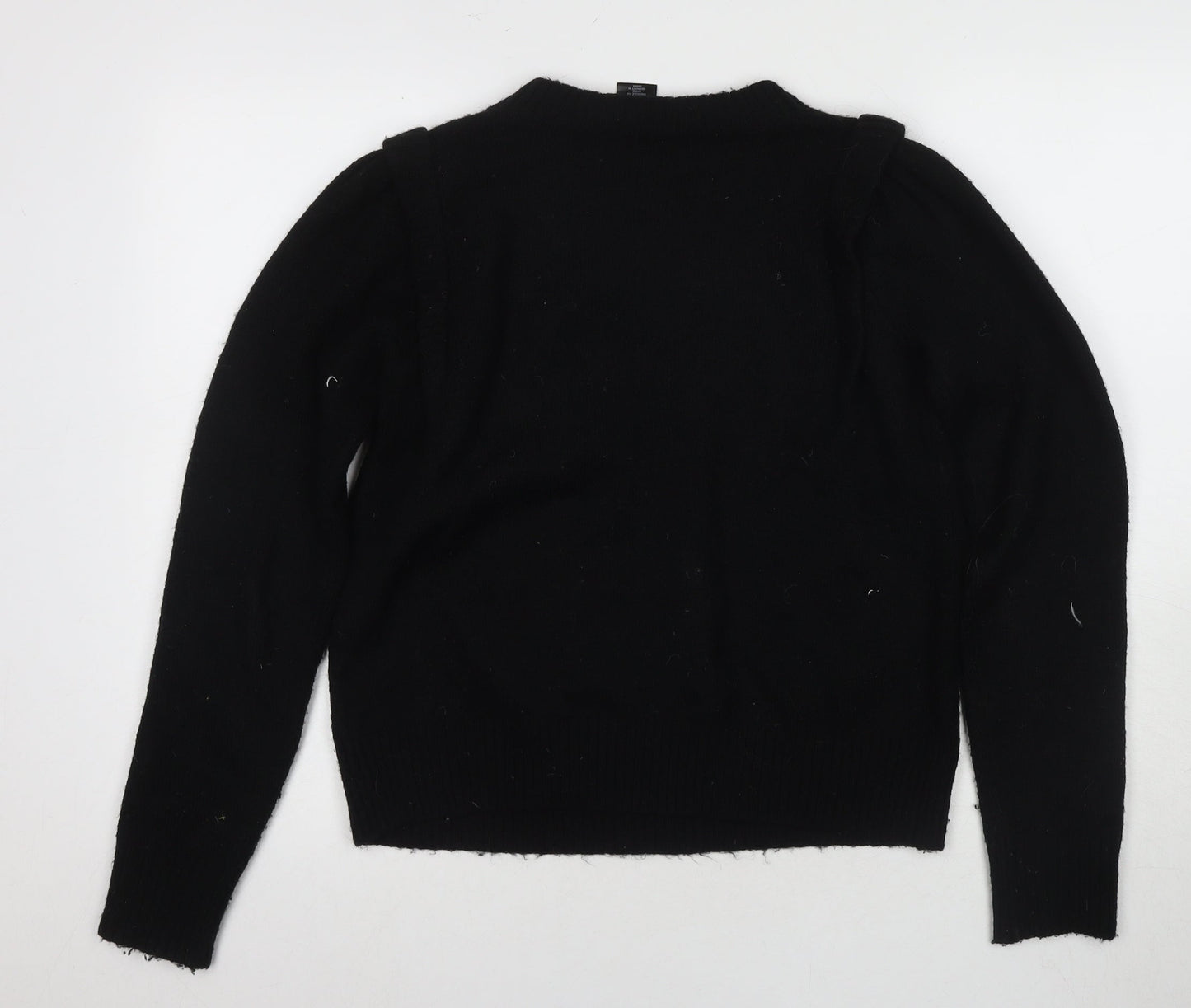 Womens UK Size 8 DKNY Black Pullover Jumper