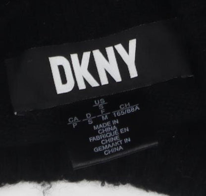Womens UK Size 8 DKNY Black Pullover Jumper