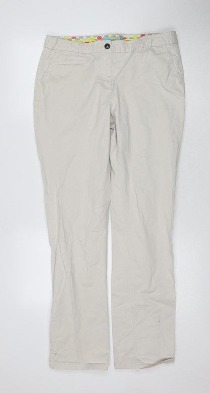 Gola Women's Beige Chino Trousers XL Regular Fit
