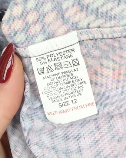 Missy Empire Women's Multicoloured Bodycon Dress Size 12