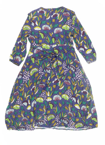 Darling Women's Multicoloured Floral A-Line Dress