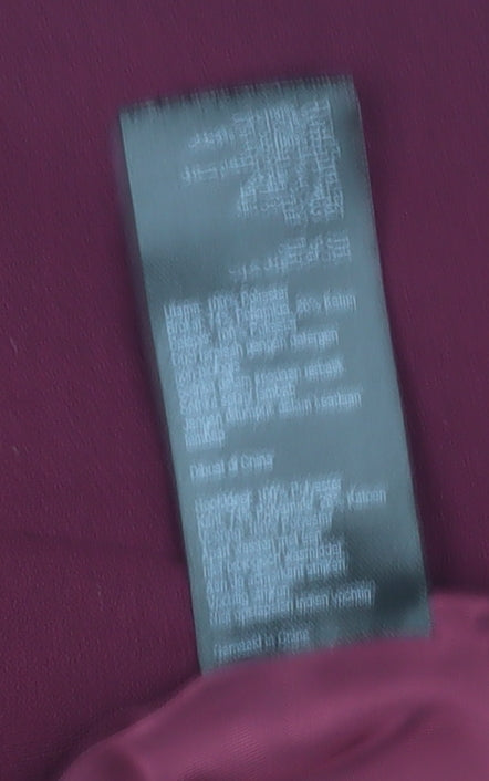 Oasis Women's Purple Lace Sheath Dress Size 12