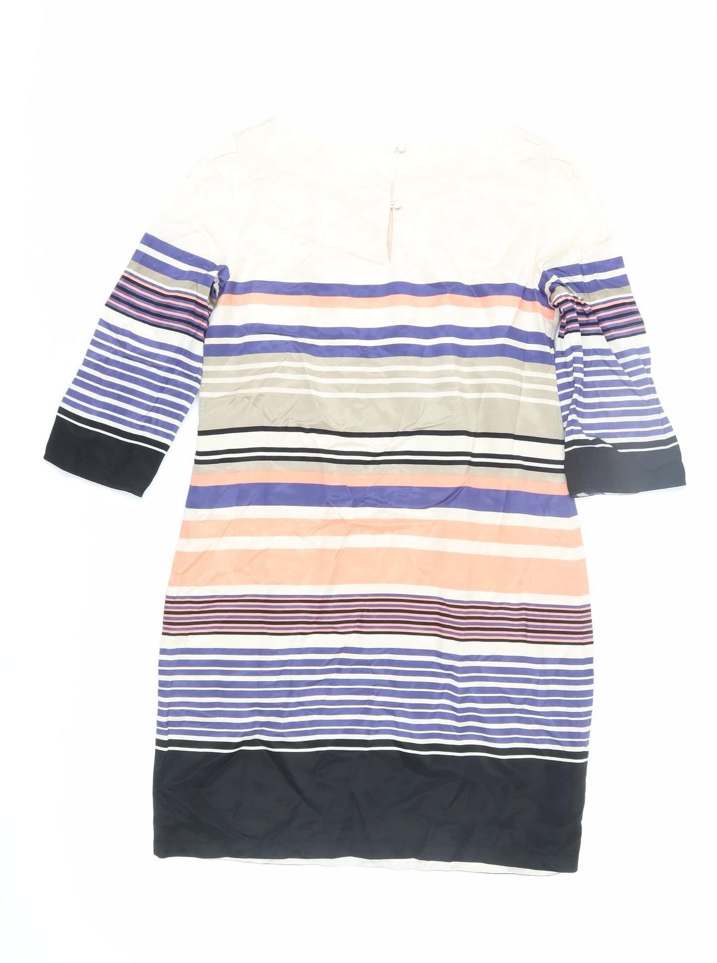 Monsoon Women's Multicoloured Striped Shift Dress