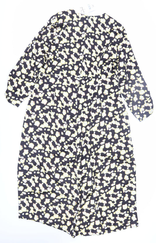 Next Women's Floral Shirt Dress, Size 20, Multicoloured