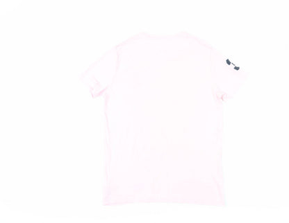 U.S. Polo Assn. Boys Pink T-Shirt 14-15 Years Logo Casual