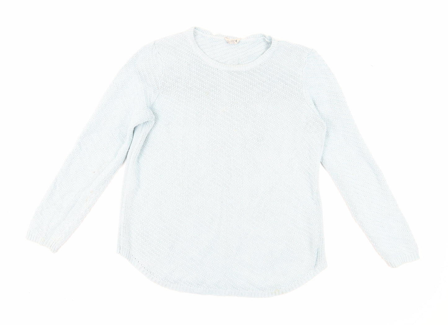 Womens UK Size 16 M&Co Blue Pullover Jumper