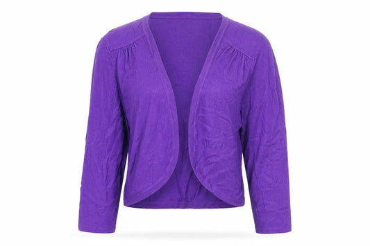 Womens UK Size M Precis Petite Purple Cape Jumper