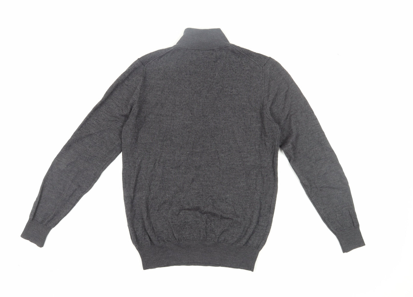 Daniel Hechter Men's Grey High Neck Pullover S