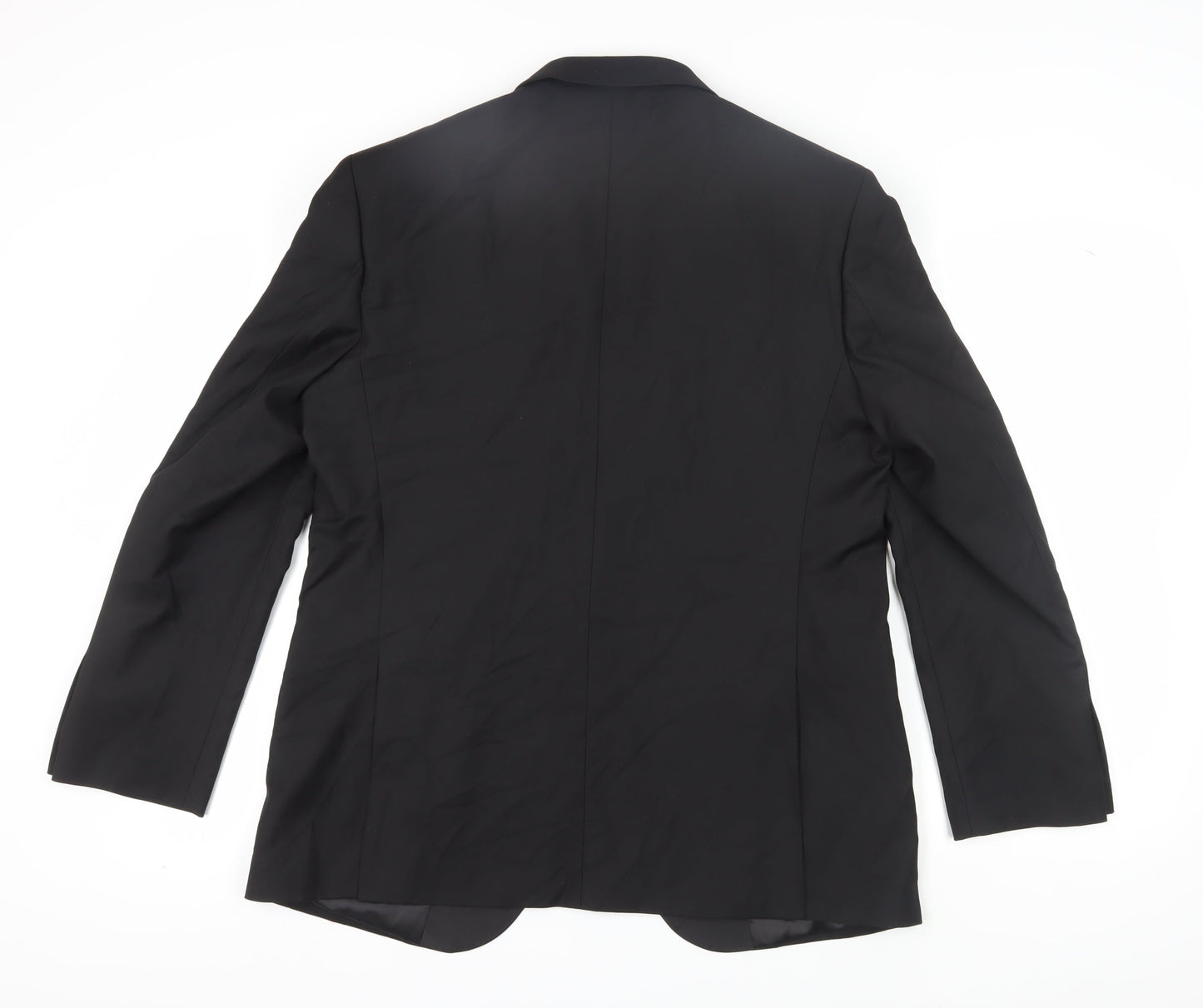 Mens UK Size 42 Marks and Spencer Regular Black Suit Jacket