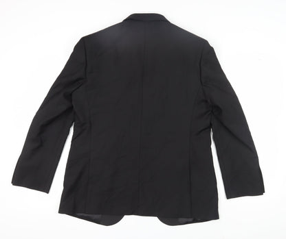 Mens UK Size 42 Marks and Spencer Regular Black Suit Jacket