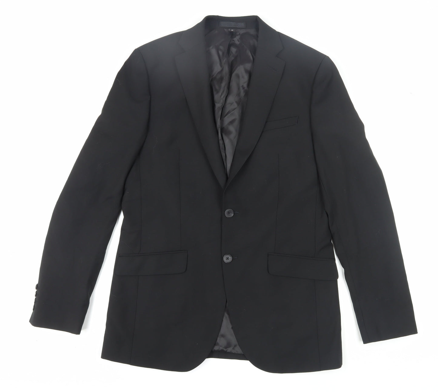 Mens UK Size 38 Marks and Spencer Regular Black Suit Jacket