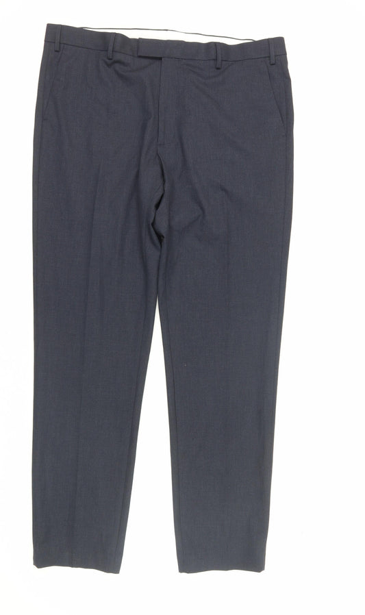 Marks and Spencer Men's Black Dress Pants, Size L