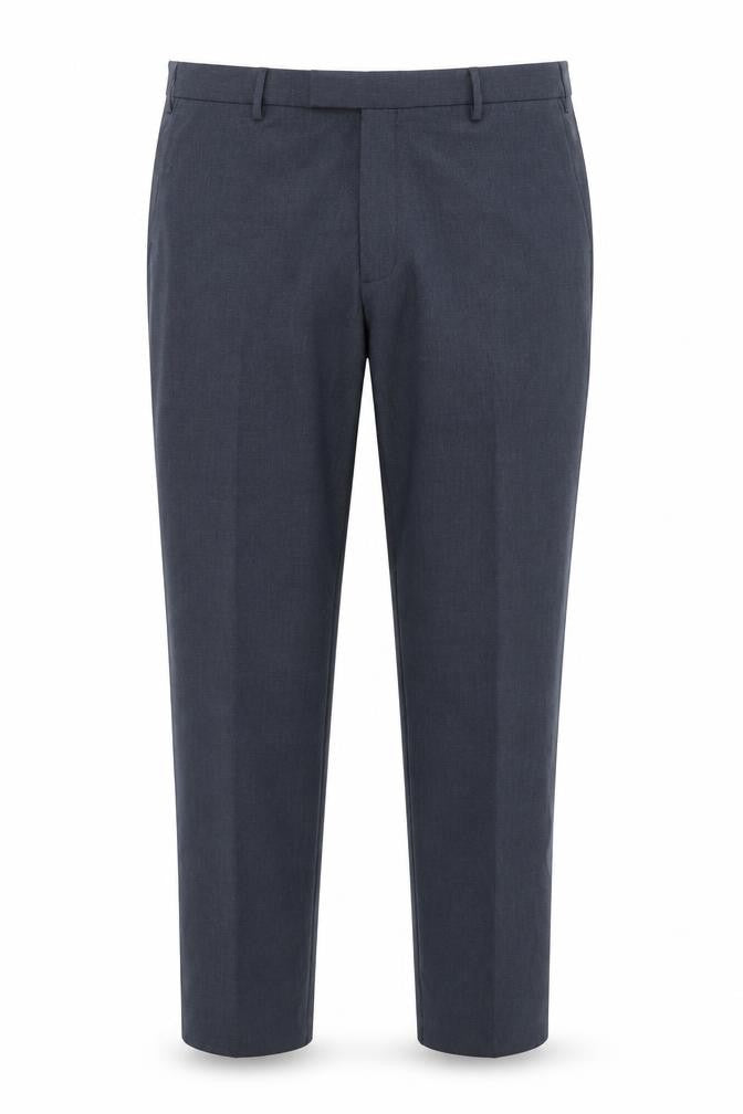 Mens UK Size L Marks and Spencer Regular Fit Dress Pants Black Trousers