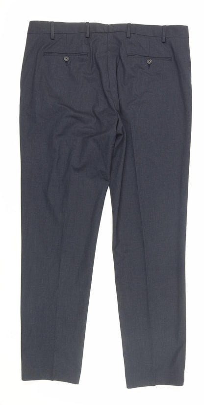 Marks and Spencer Men's Black Dress Pants, Size L