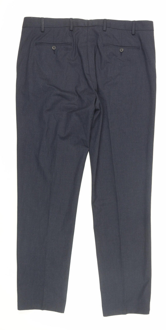 Marks and Spencer Men's Black Dress Pants, Size L