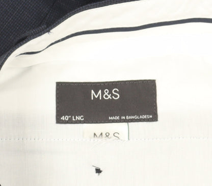 Marks and Spencer Men's Black Dress Pants, Size L