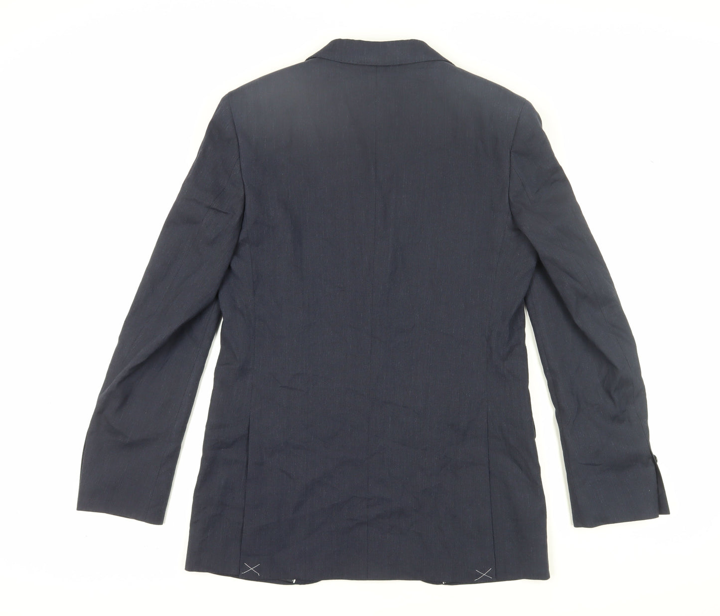 Mens UK Size 38 Marks and Spencer Regular Blue Suit Jacket