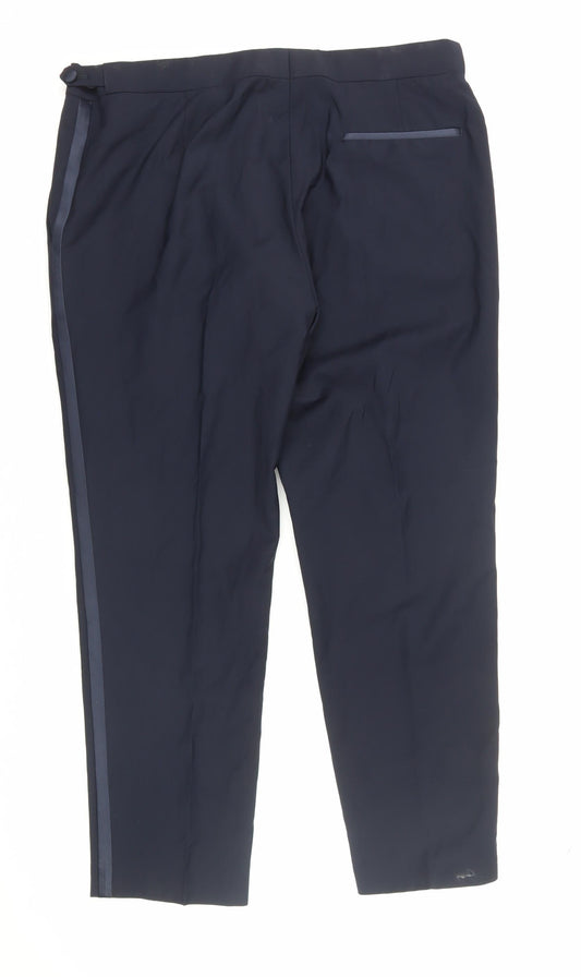 Autograph Men's Black Wool Dress Pants Size M