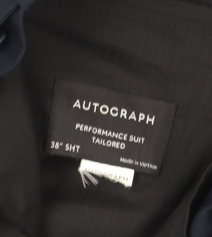 Autograph Men's Black Wool Dress Pants Size M