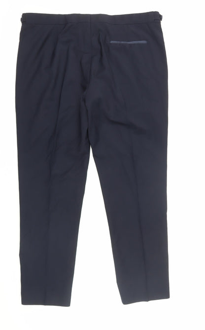 Autograph Men's Black Wool Dress Pants Size 40