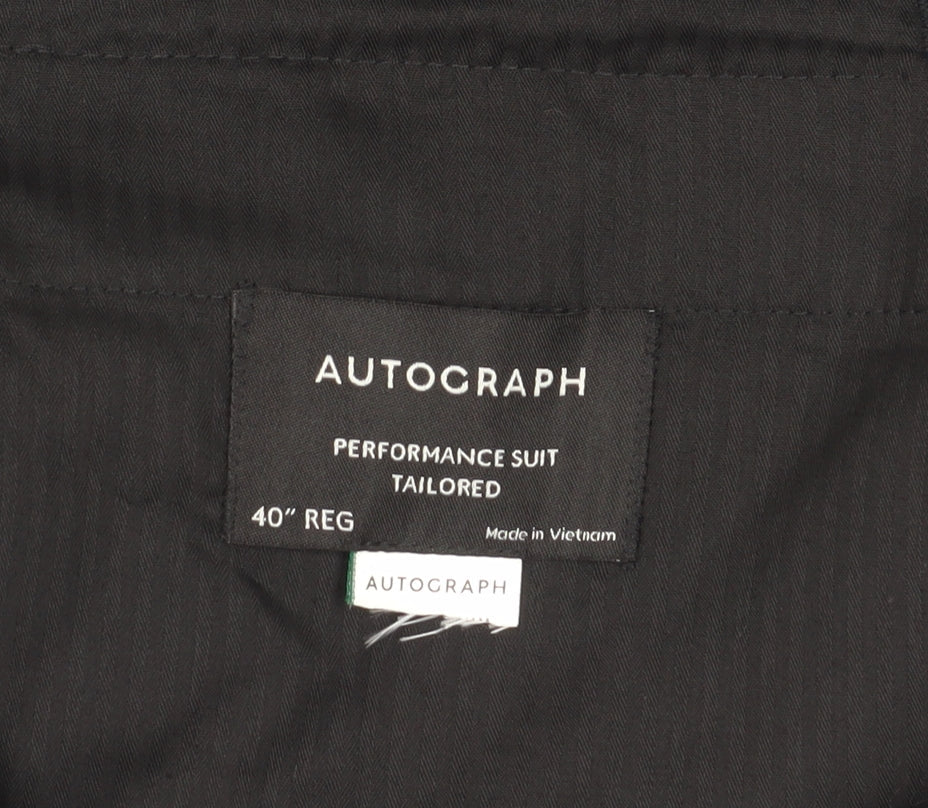 Autograph Men's Black Wool Dress Pants Size 40