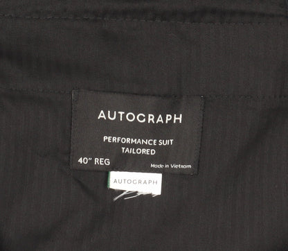 Autograph Men's Black Wool Dress Pants Size 40