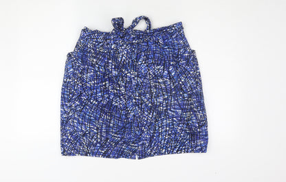 Womens UK Size 16 Whistles A-Line Canvas Skirt