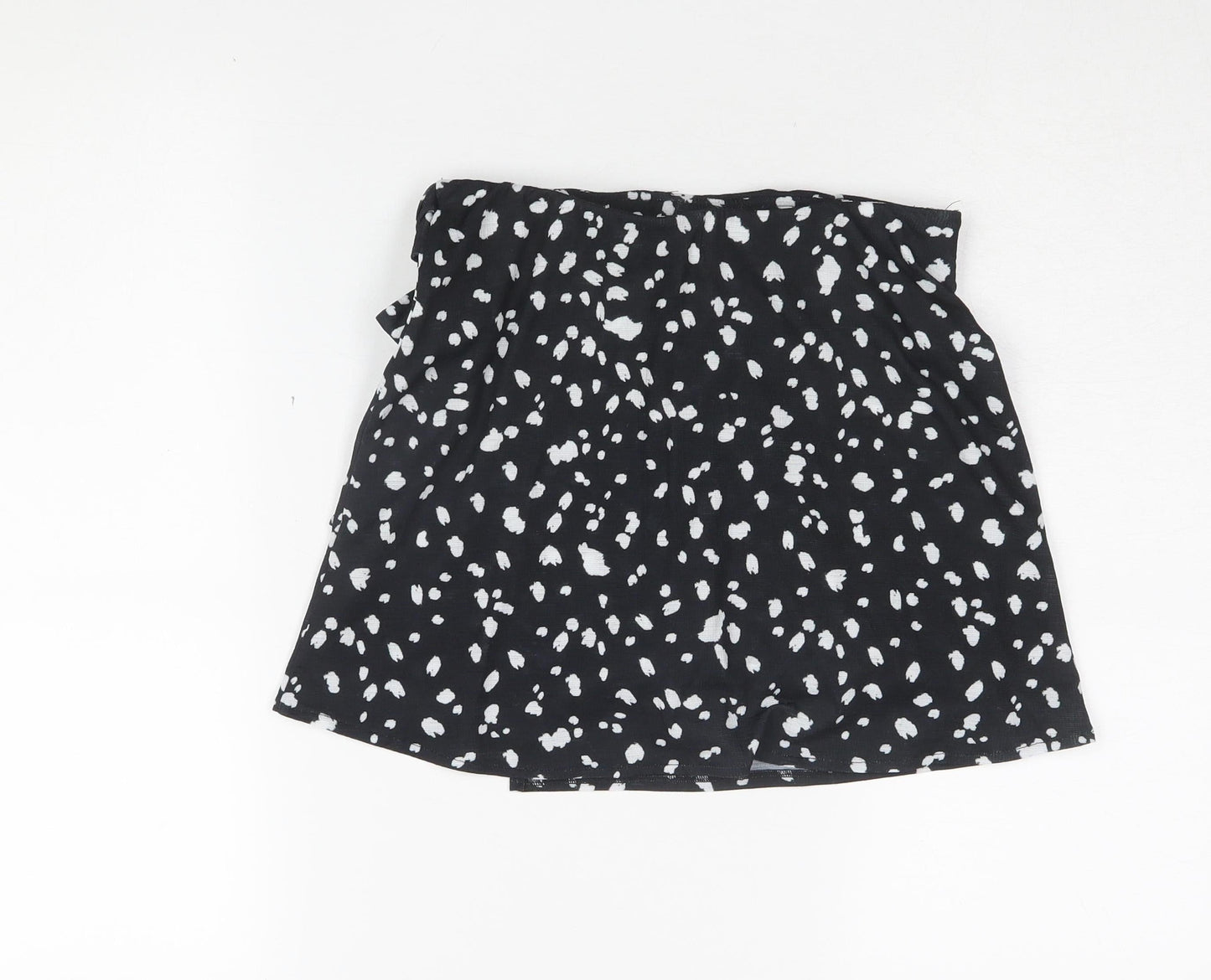 ASOS DESIGN Women's Black Wrap Skirt Size 8