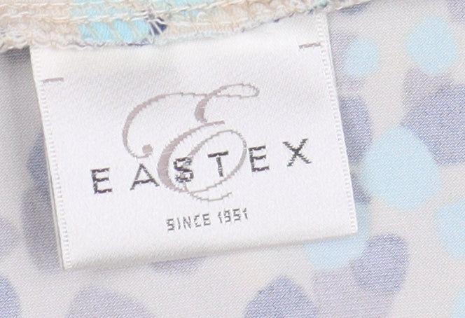 Eastex Women's Beige Midi A-Line Skirt UK 18