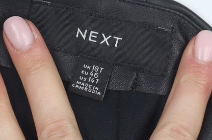 Next Women's Black Straight Pencil Skirt Tall Size