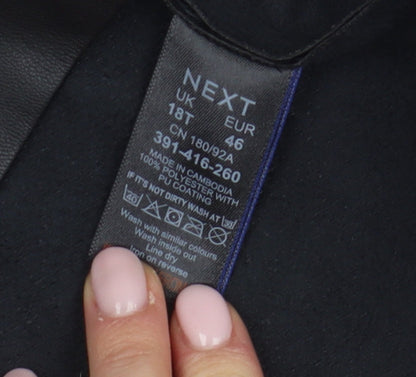 Next Women's Black Straight Pencil Skirt Tall Size