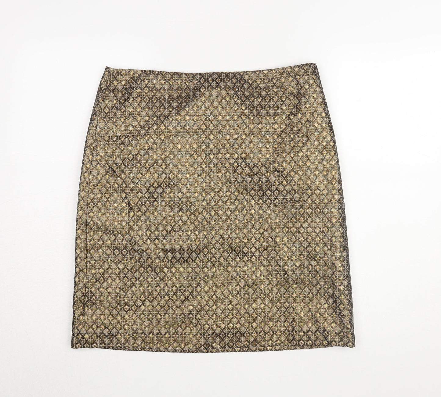 Marks and Spencer Women’s Geometric Pencil Skirt UK 12