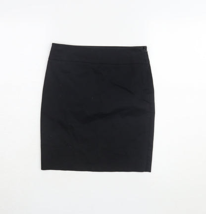 Coppermob Women's Black Pencil Skirt, Size 10, Business
