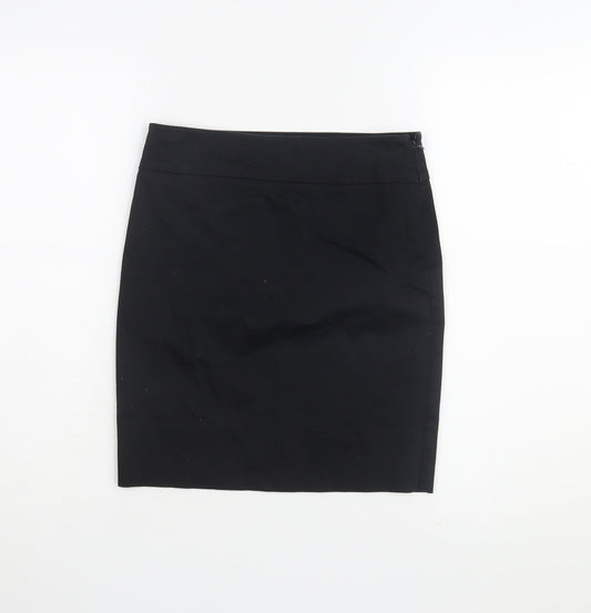 Coppermob Women's Black Pencil Skirt, Size 10, Business