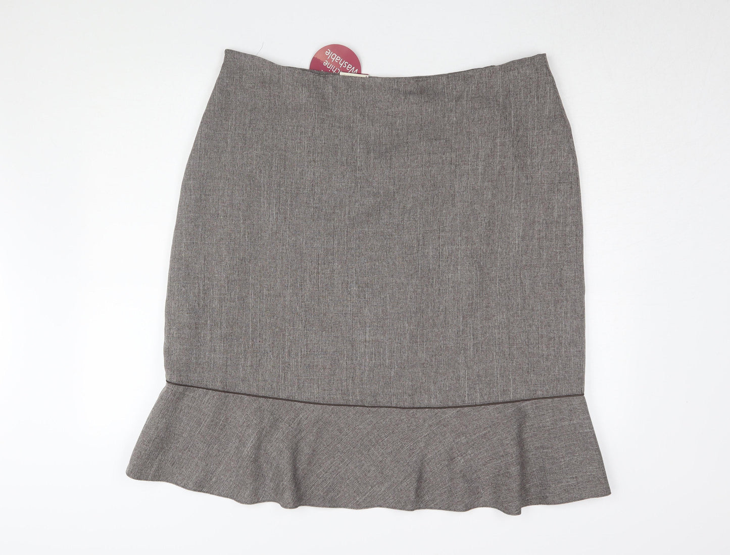 Bonmarché Women's Grey Pencil Skirt, Size 20, Knee Length
