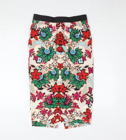 Womens UK Size 12 Warehouse Straight & Pencil  Skirt