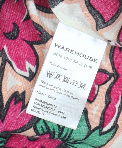 Womens UK Size 12 Warehouse Straight & Pencil  Skirt