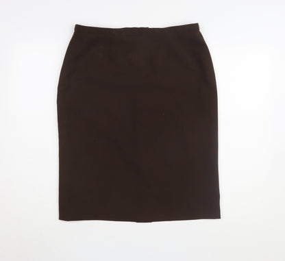 Classics Women's Brown Pencil Skirt Size 14