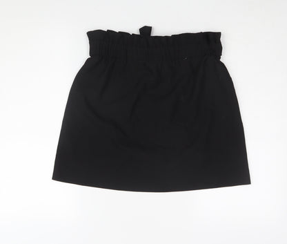 Lipsy Women's Black Short Pencil Skirt, Size 12