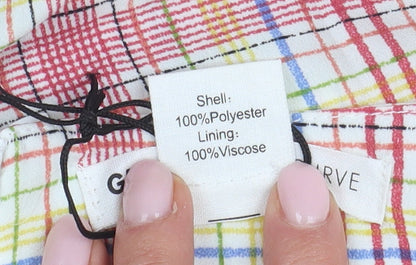 Glamorous Women Multicoloured Plaid Skirt Size 18