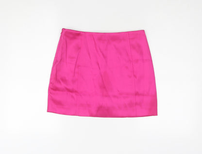 H&M Women's Pink Short Pencil Skirt Size 10