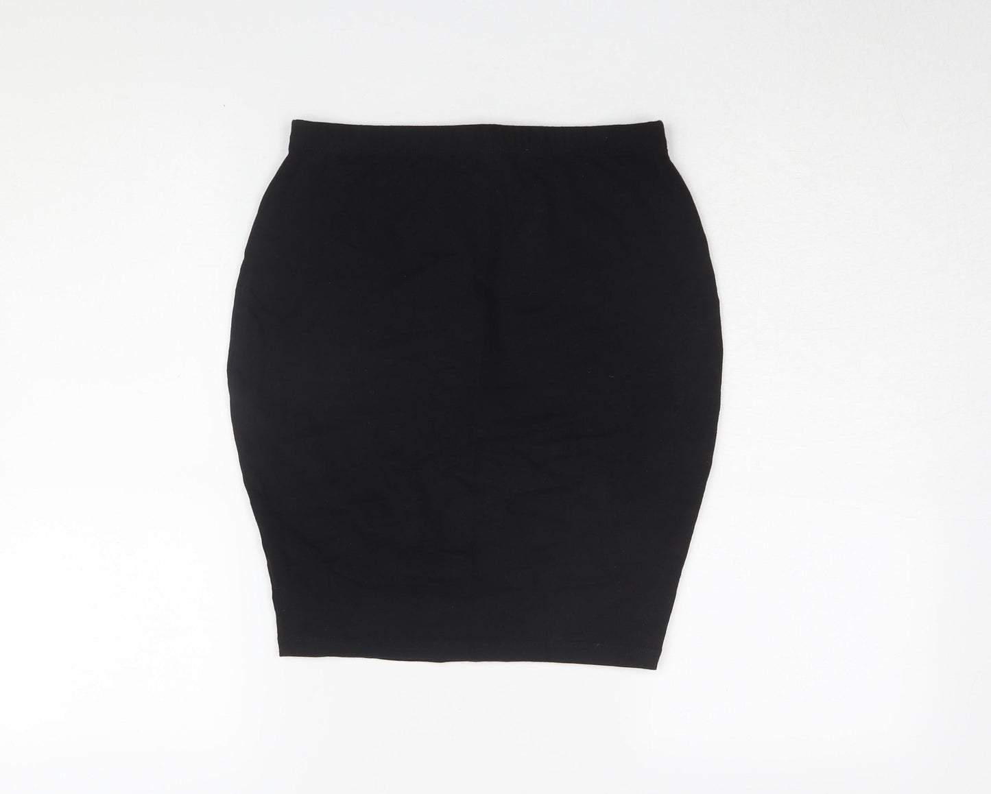 ASOS Women's Black Pencil Skirt Size 10 Cotton Blend