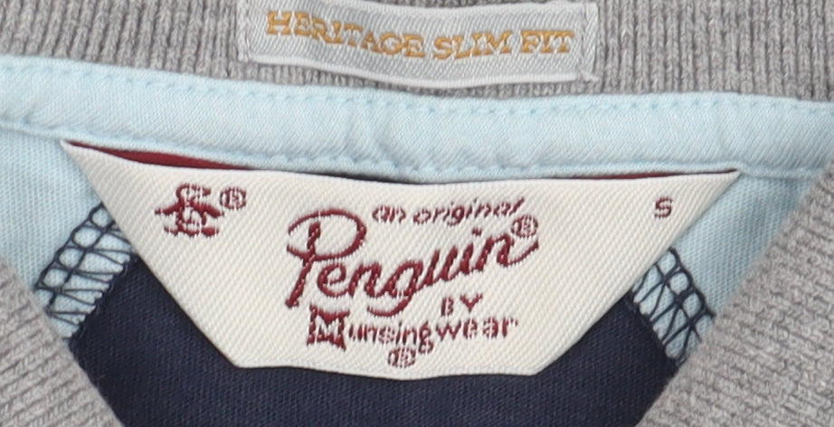 Original Penguin Men's Blue Slim Fit Polo Shirt