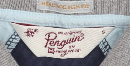 Original Penguin Men's Blue Slim Fit Polo Shirt